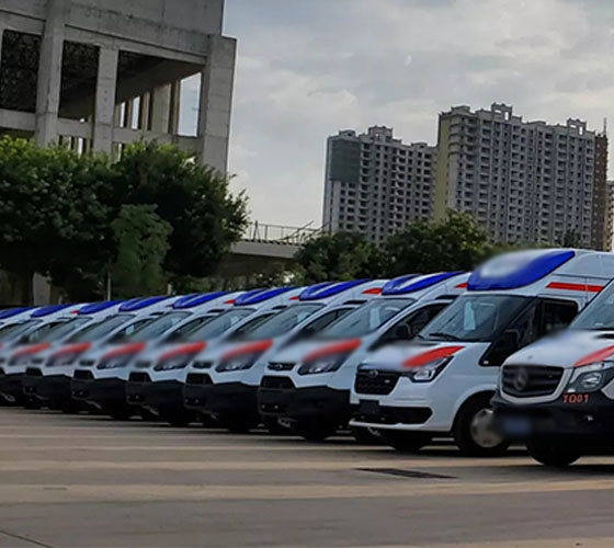 镇安县服务车队展示