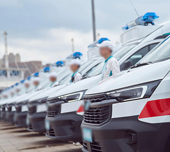 镇安县服务车队展示